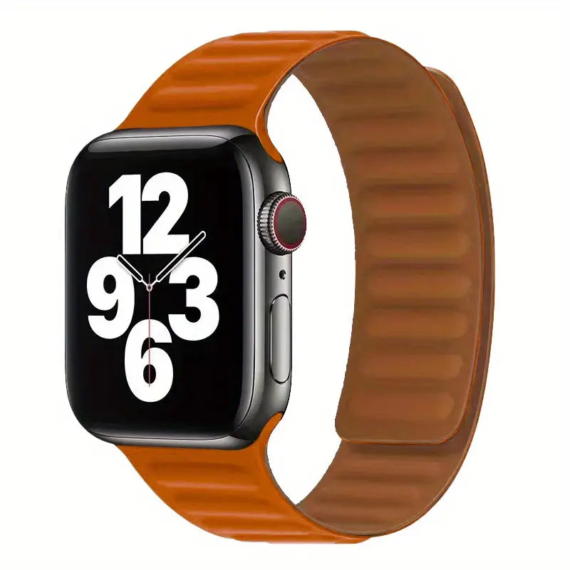 For Apple Watch Silicone Magnetic Bands great