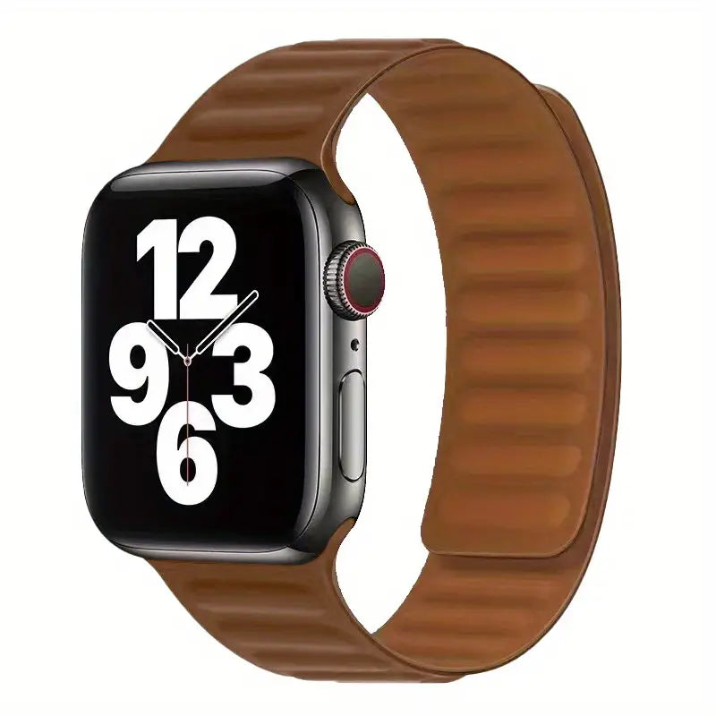For Apple Watch Silicone Magnetic Bands great